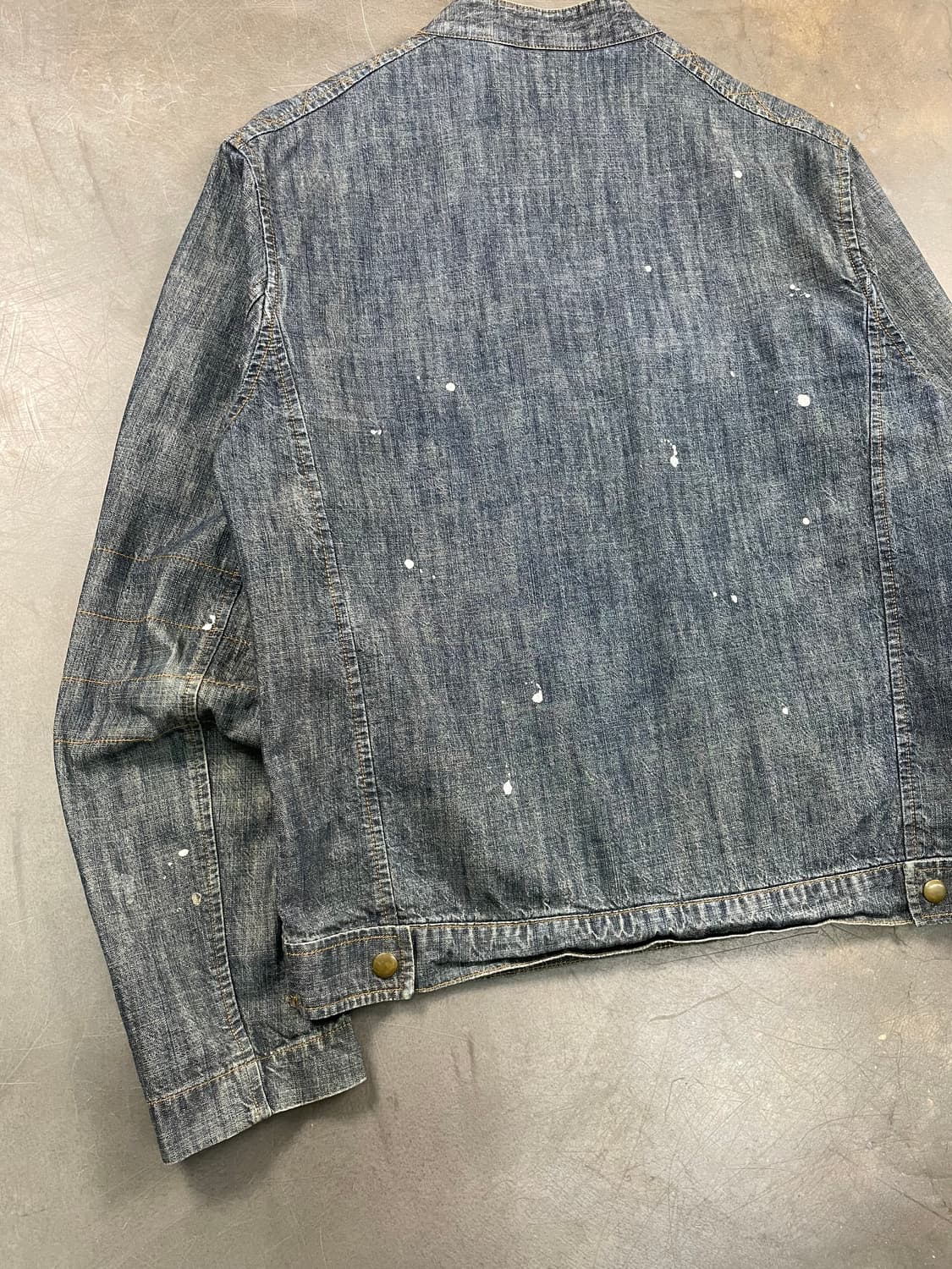 빈티지 페인티드 바이커 자켓 상품이미지8