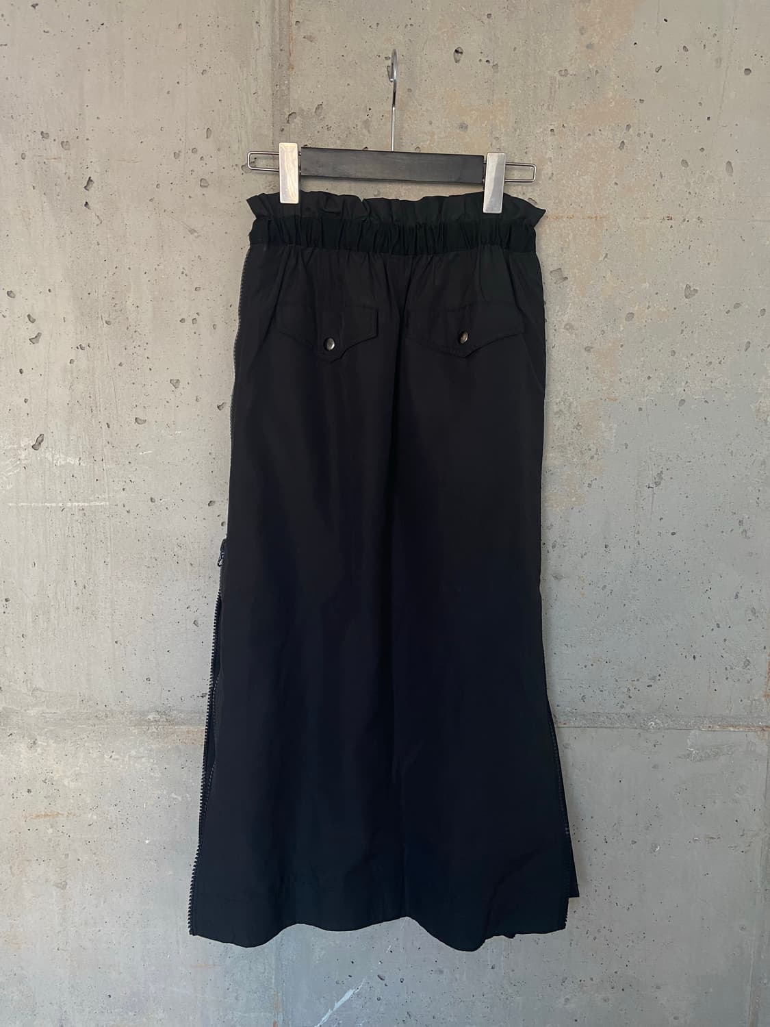 2-Way Zip-Open Hidden Pleats Skirt 상품이미지2