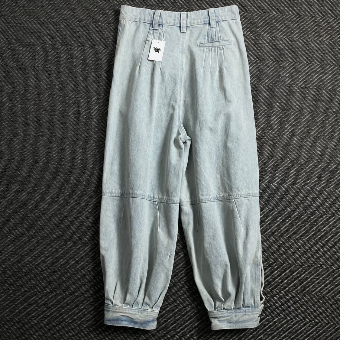 빈지티 버클 디테일 데님 퍼티그 팬츠 o 4127 상품이미지4
