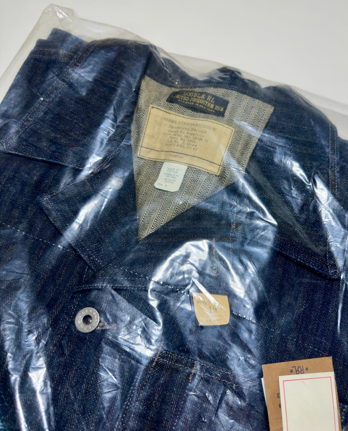 RRL 더블알엘 26SS 리미티드 에디션 인디고 헤링본 데님 필드 자켓 상품이미지2