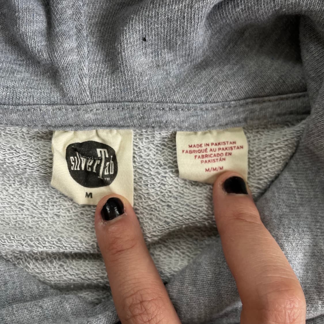 Levis  리바이스 실버탭 그레이 후드티 상품이미지6