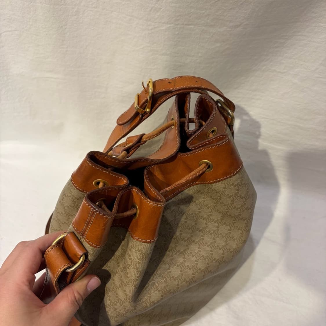 셀린느 마카담 버킷백 복조리백 가방 상품이미지5