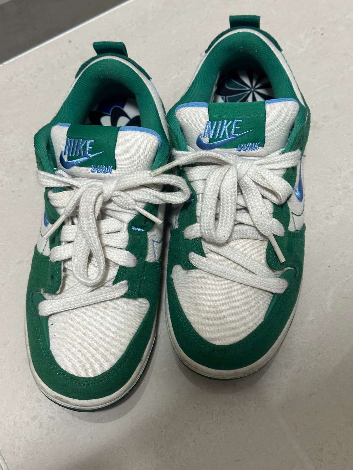 나이키 덩크 로우 디스럽트2 그린색상 230사이즈 상품이미지2