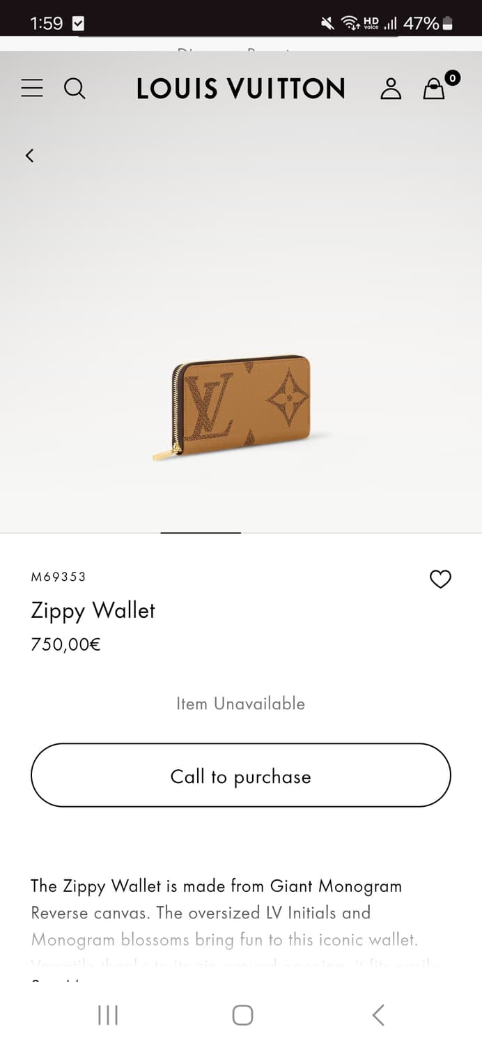 루이비통 지피 월릿 모노그램 리버스 장지갑 상품이미지7