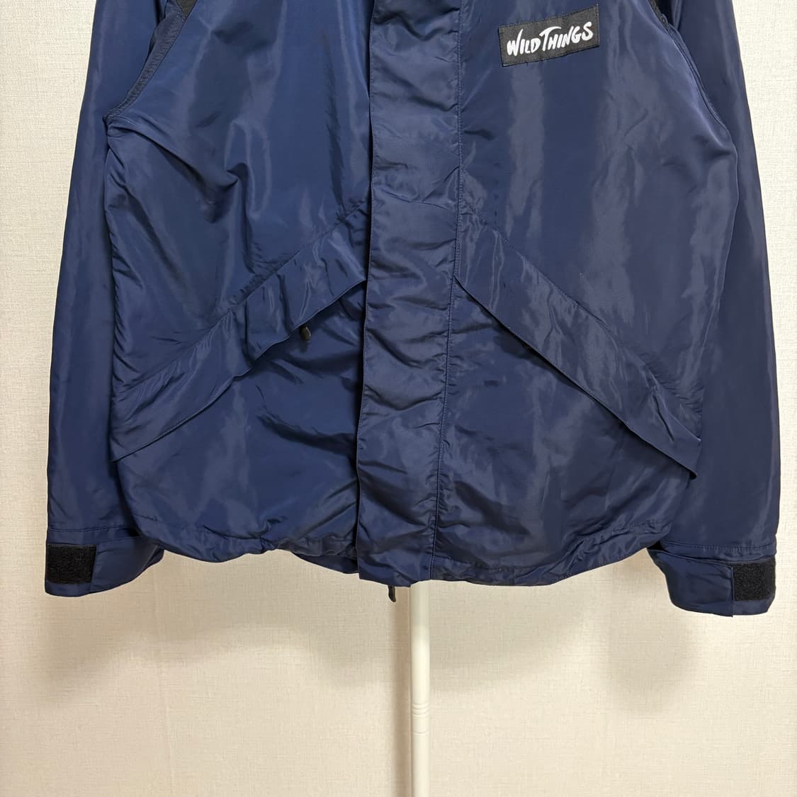 와일드띵스 X 타케오 키쿠치 나일론 데날리 윈드브레이커 / 네이비, L 상품이미지3