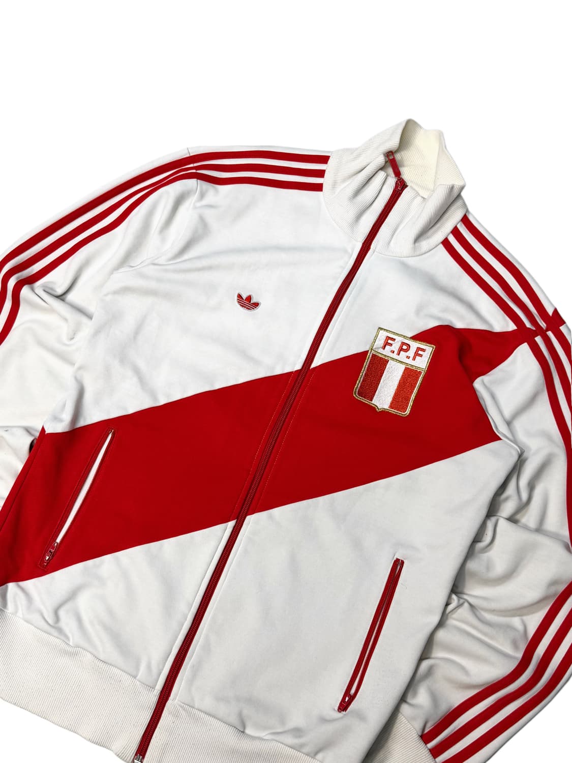 00s 희귀 아디다스 페루 화이트 레드 트랙탑  상품이미지2