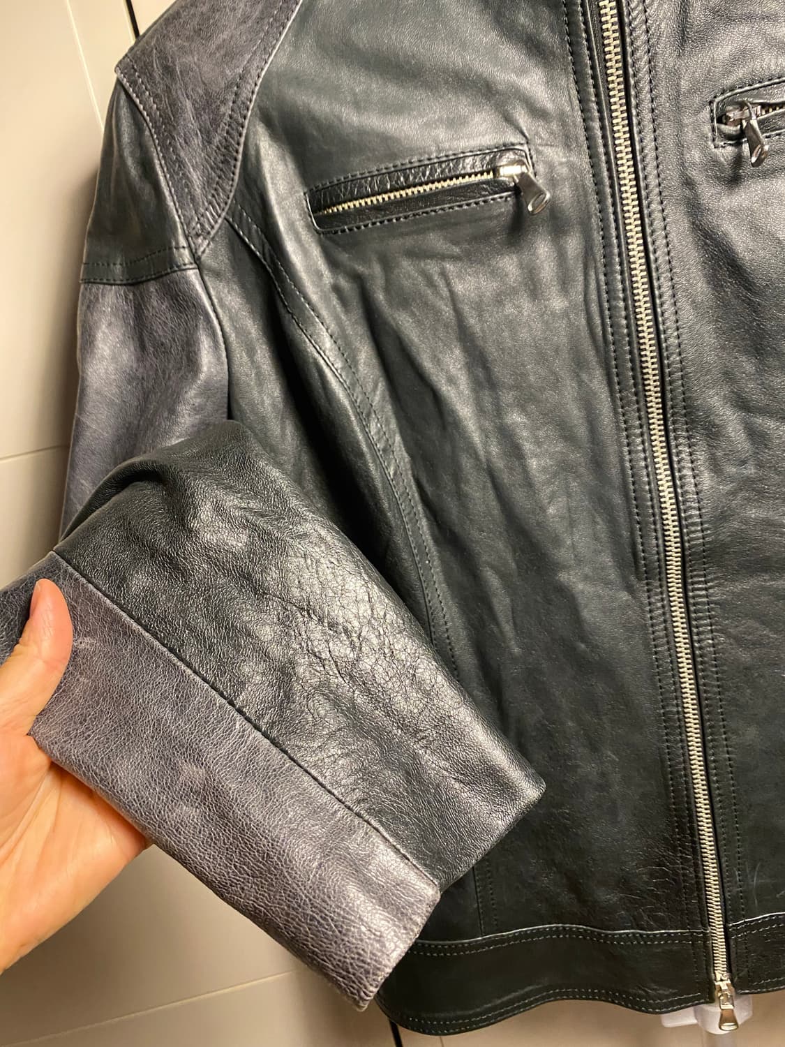 이태리 가죽자켓 상품이미지4