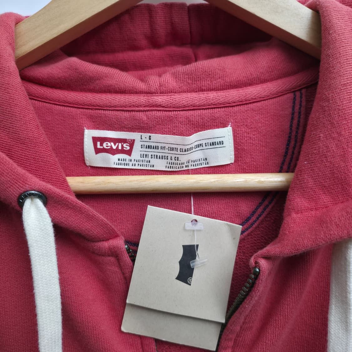 [L](새상품) 리바이스 후드집업 상품이미지5