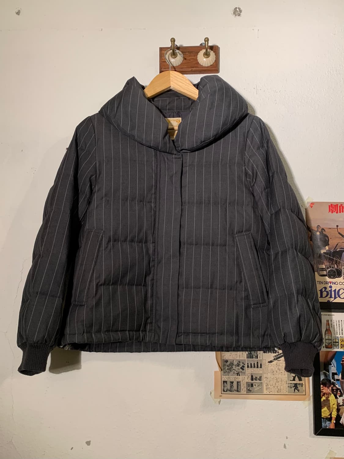 빔즈하트 하이카라 스트라이프패딩 상품이미지2