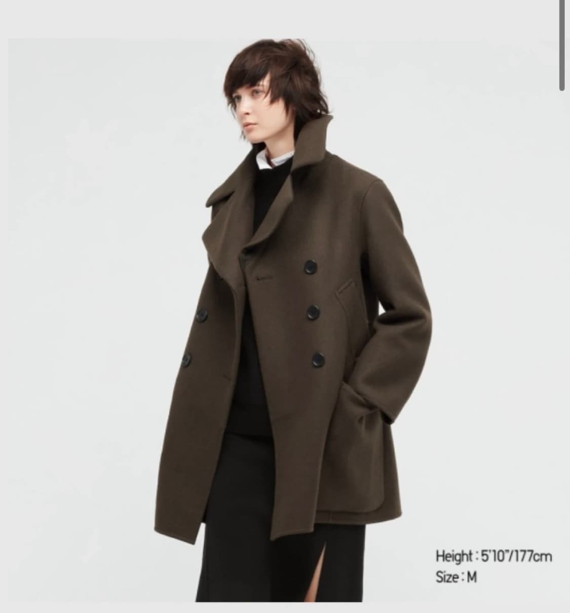 유니클로 +J 질샌더 피코트 상품이미지1