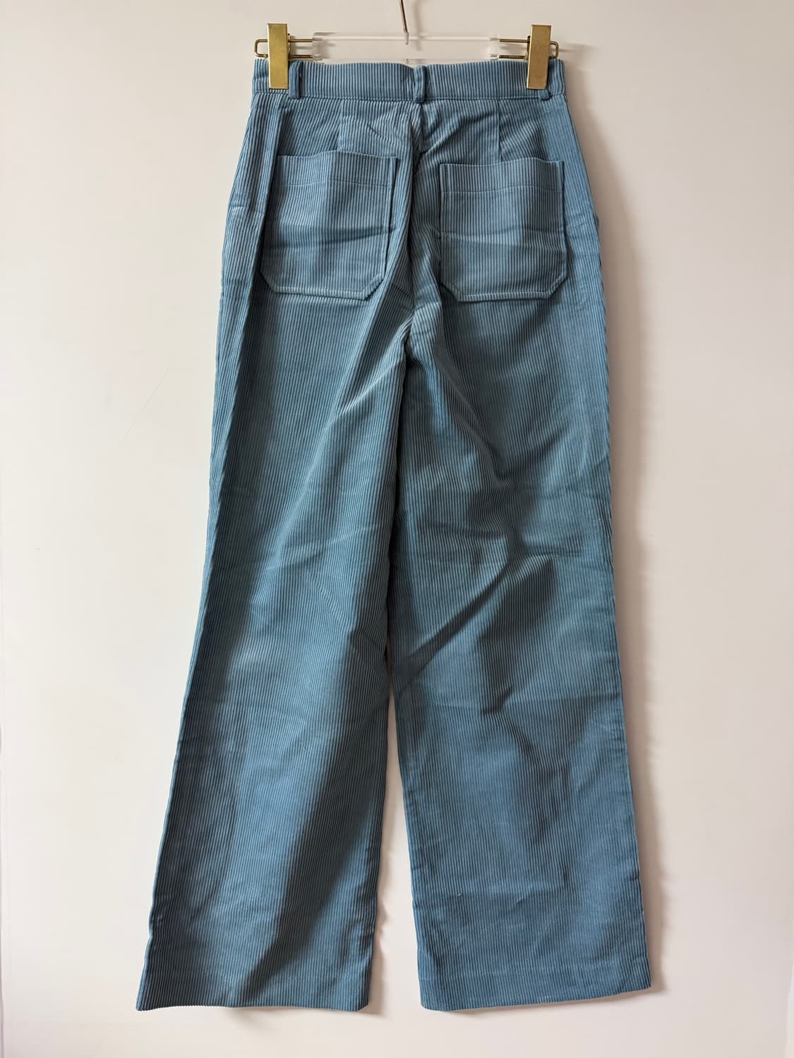 새상품 여자 코듀로이 와이드 팬츠 S 상품이미지5