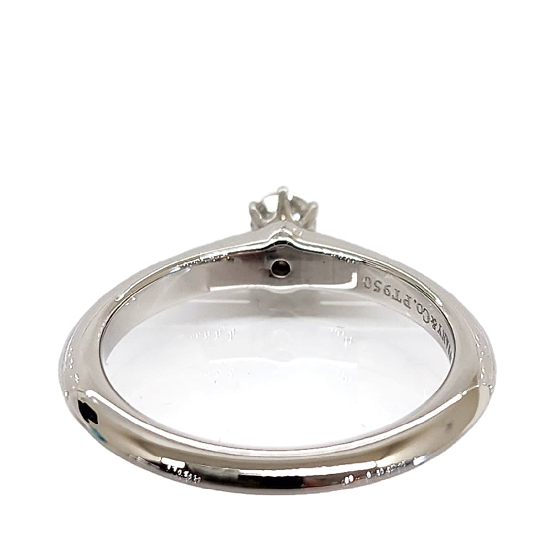 티파니 플래티늄 다이아 웨딩 반지 10호 상품이미지6