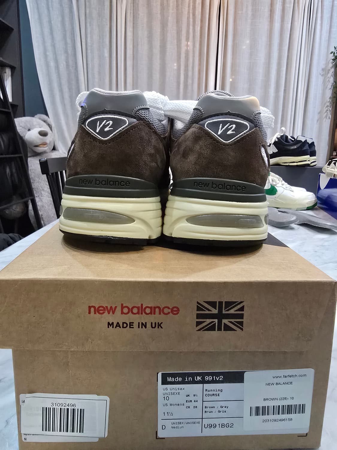 새상품 뉴발란스운동화 991v2  
브라운 그레이 280사이즈 상품이미지9