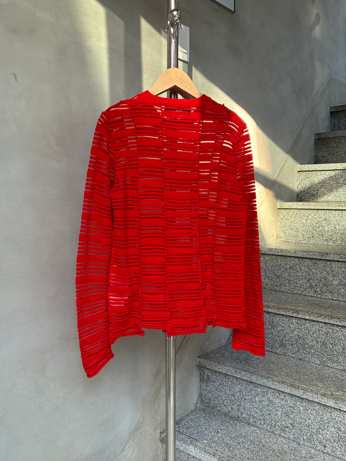 꼼데가르송 트리콧 니트 상품이미지4