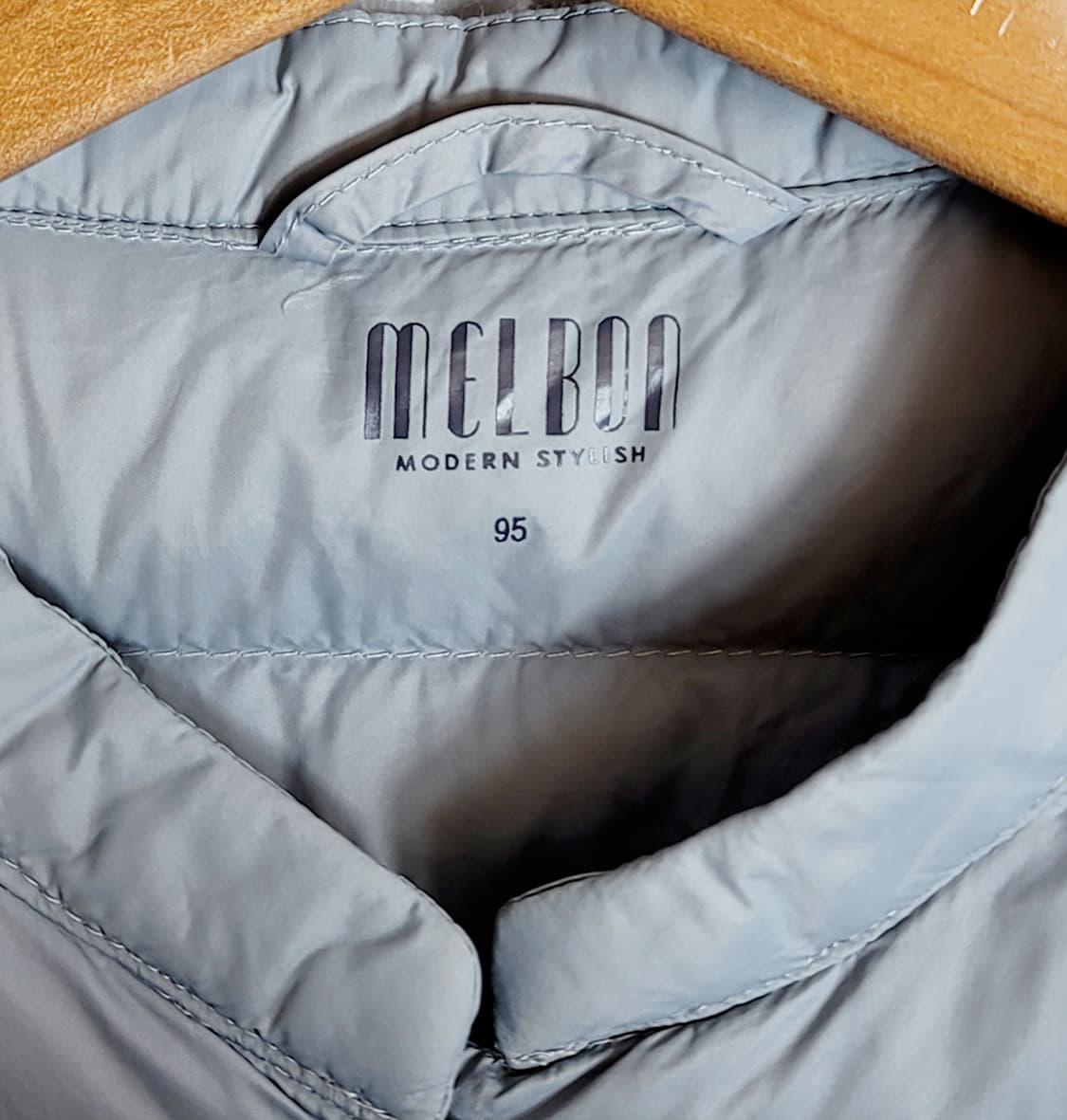 멜본(MELBON.여성용) 구스다운(거위털) 경량롱패딩 판매 상품이미지5