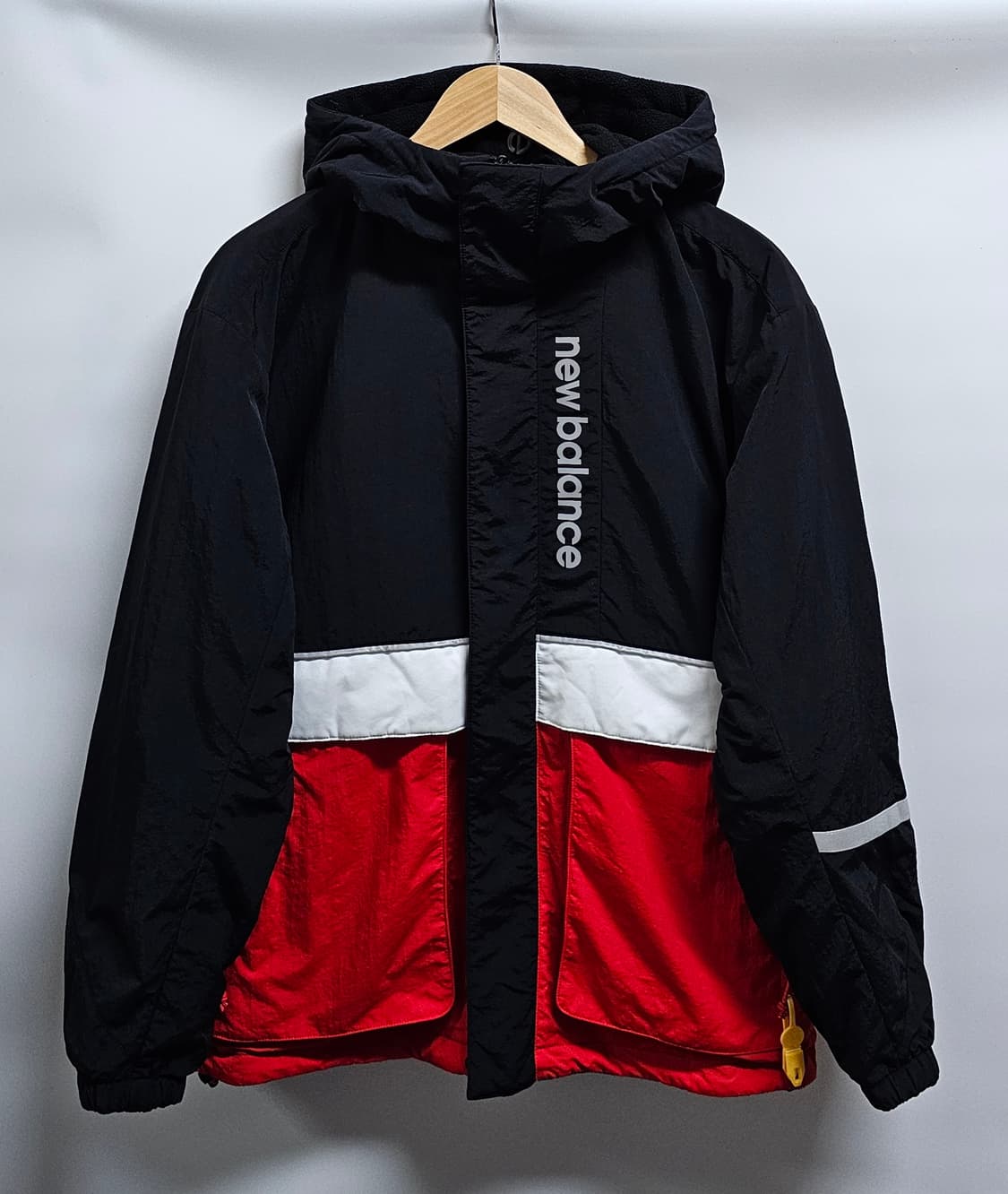 뉴발란스 양면 플리스점퍼 M 상품이미지1