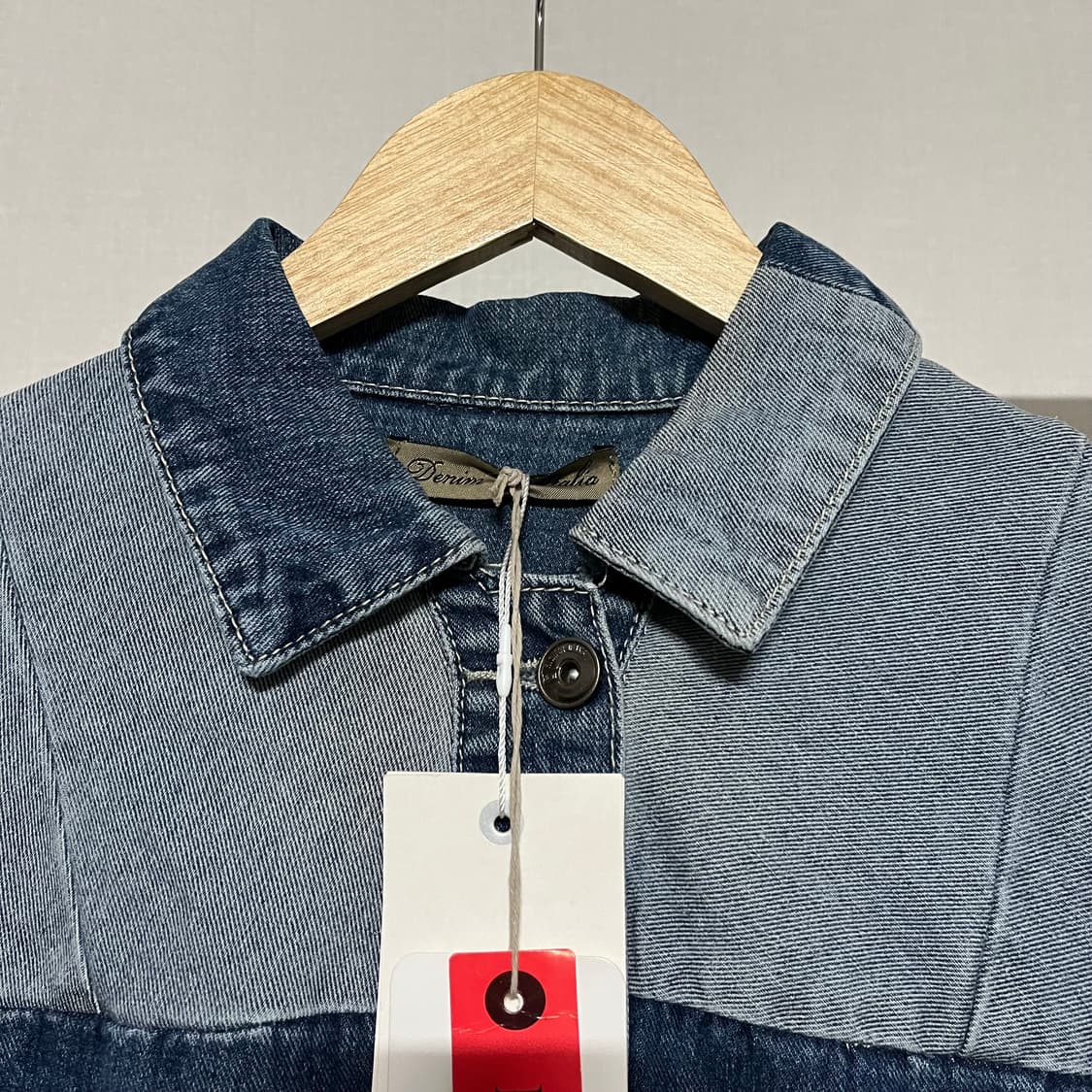 DENIM ITALY 데님 롱 자켓 S 상품이미지3