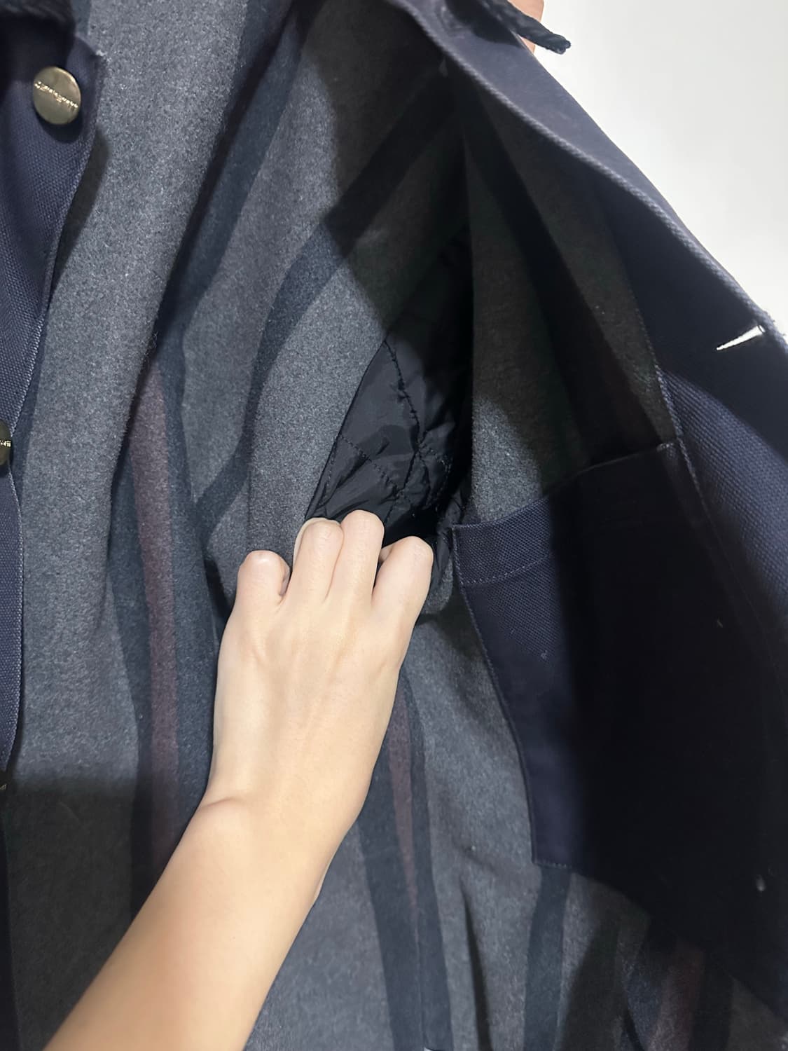 칼하트 WIP 블랙 OG 디트로이트 자켓 네이비 상품이미지4