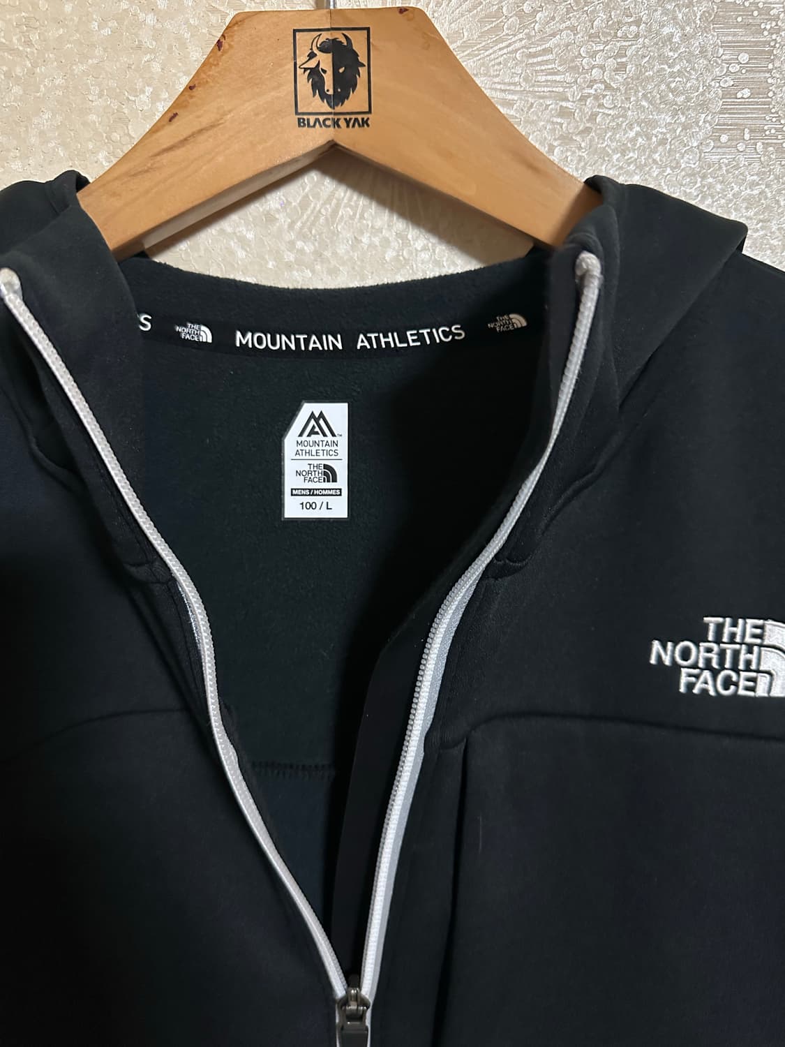 노스페이스 남성 후드 집업 자켓 100 판매 상품이미지2