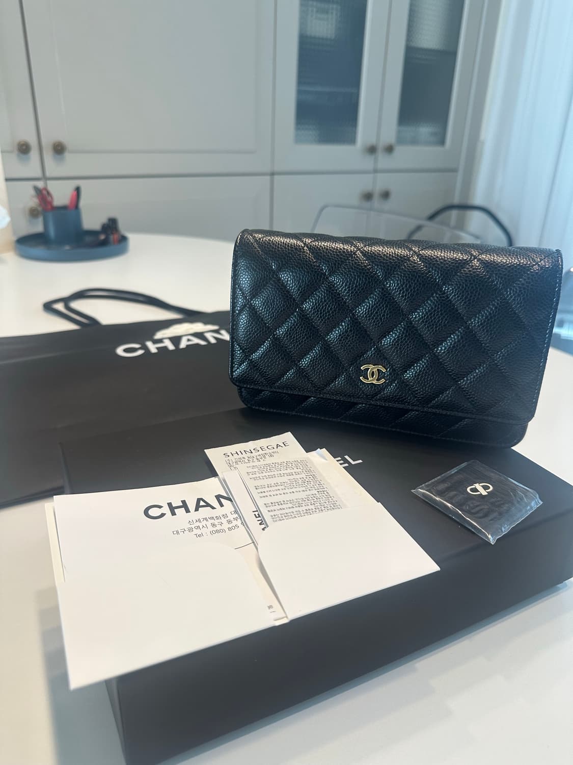 샤넬 woc캐비어 금장 상품이미지1