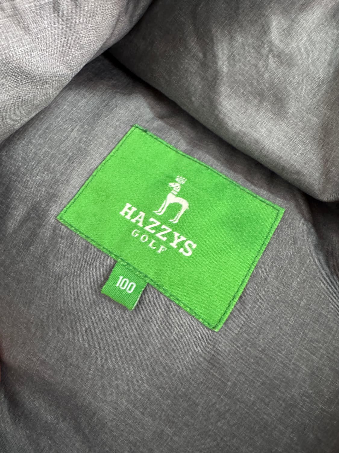 헤지스 hazzys 골프 후드 패딩 조끼 L 상품이미지3