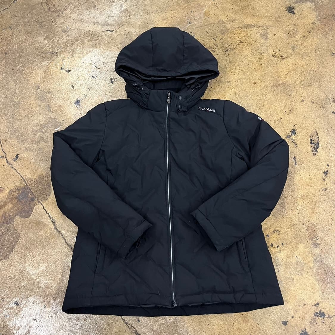 [정품/M] 몽벨 경량 후드 패딩 자켓 b16 상품이미지2