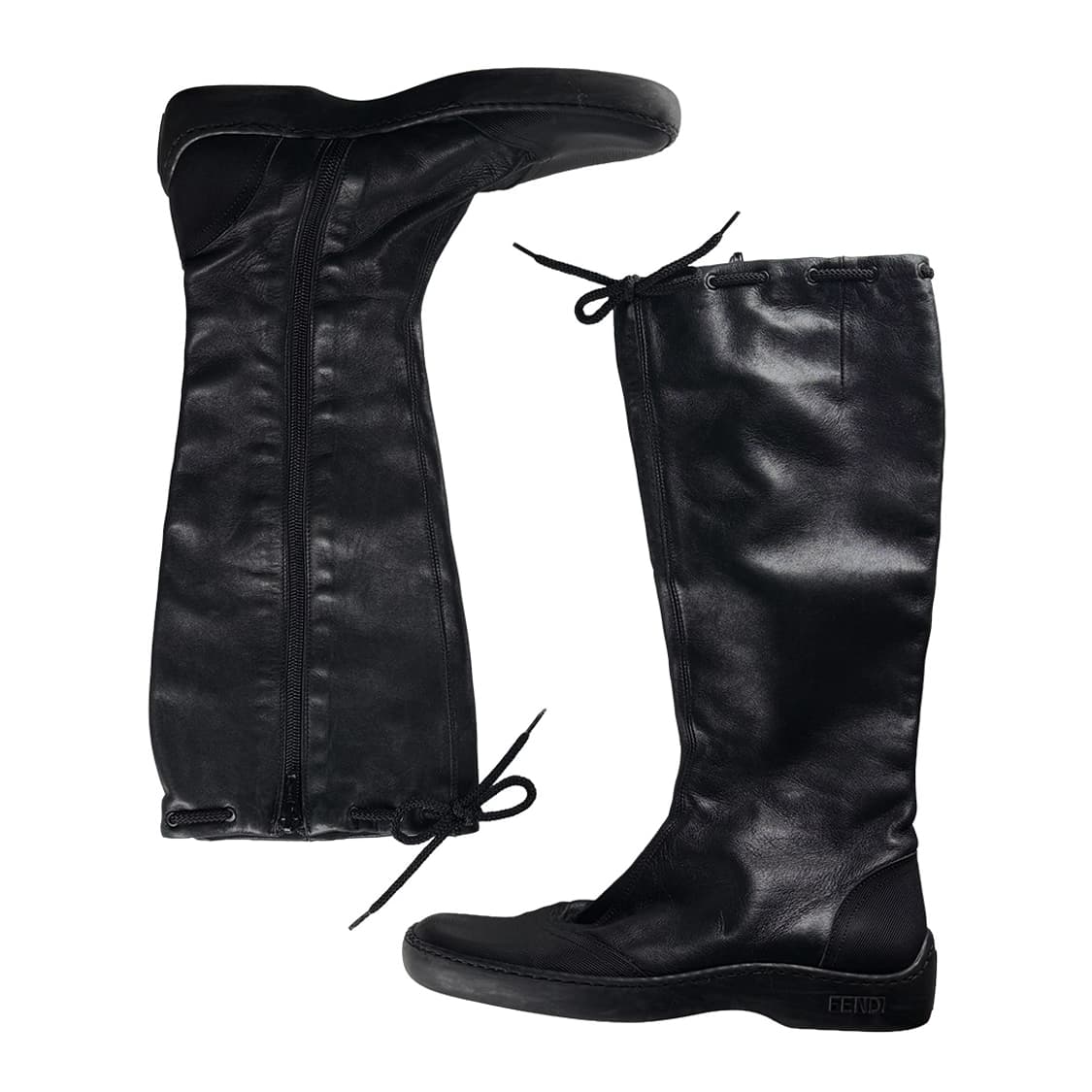 FENDI 펜디 양가죽 롱 부츠 35.5 상품이미지1