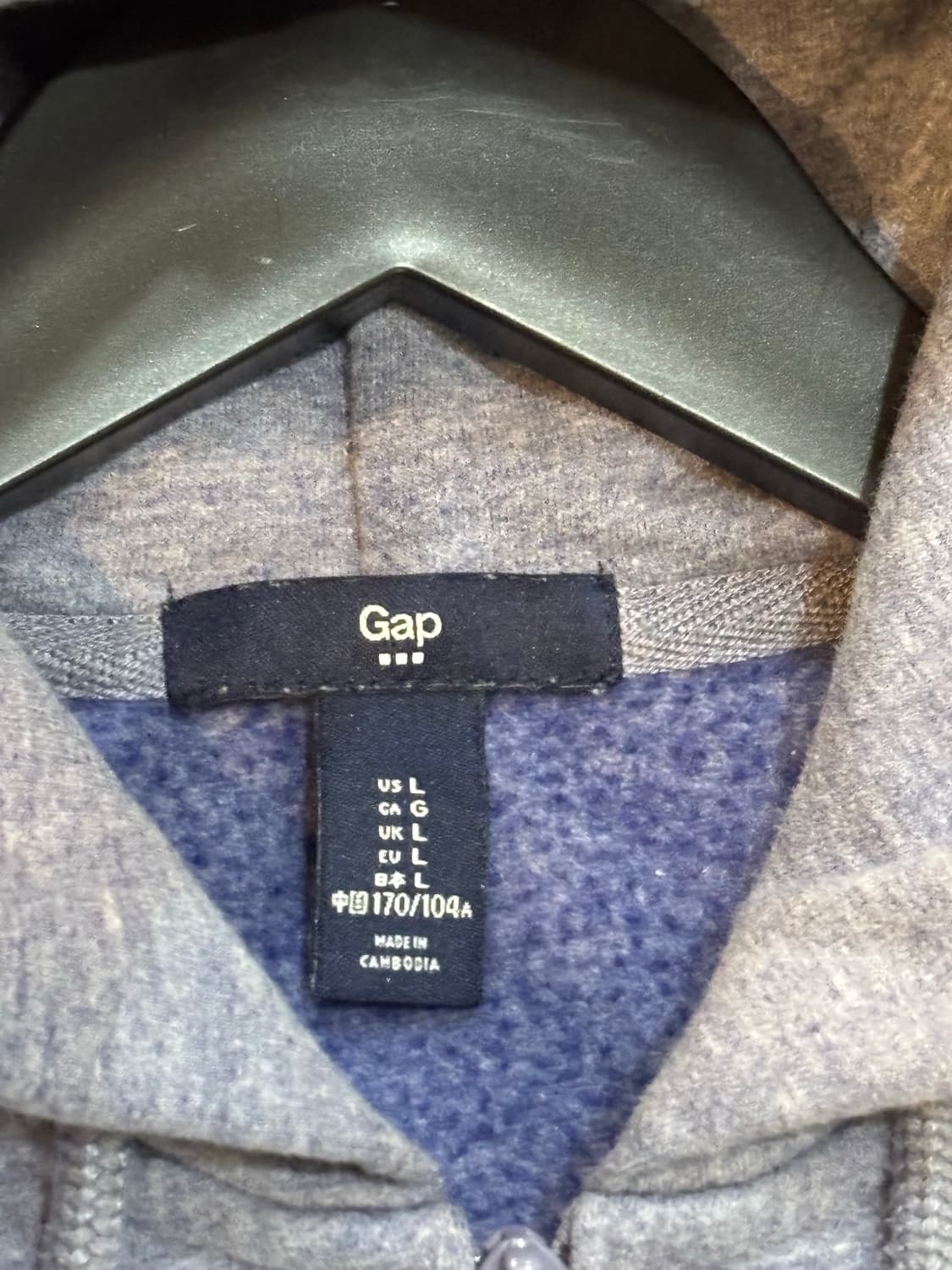 GAP 갭 여성 후드집업 L사이즈 상품이미지5
