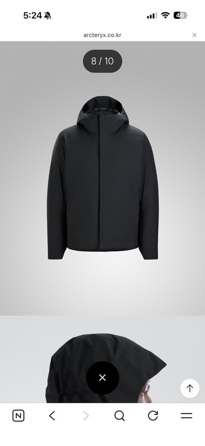 아크테릭스 베일런스 얼투스 altus 블랙 라지 사이즈  상품이미지8