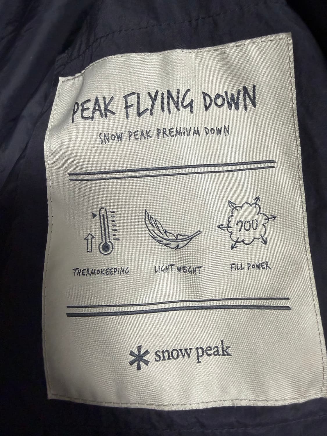 스노우피크 어패럴 랜드에어 스탠드넥 헤비 다운 패딩 상품이미지4