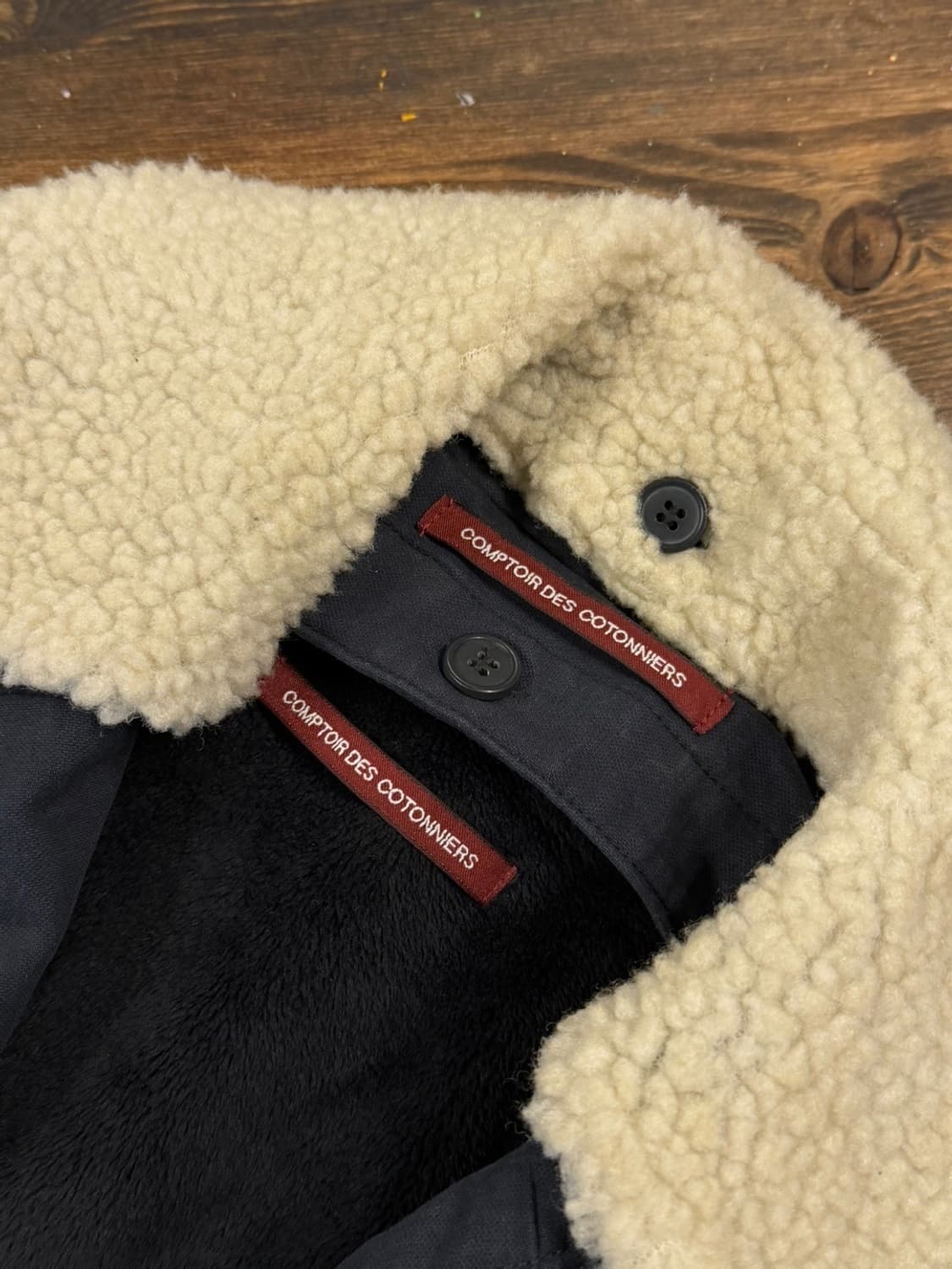 꼼또와 꼼또니에 시어링 자켓 55 상품이미지7