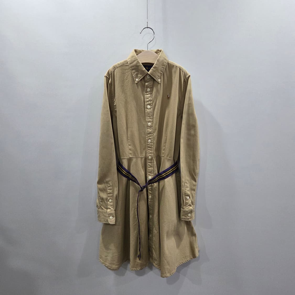 폴로랄프로렌 걸즈 버튼다운 옥스포드 셔츠 원피스 14 상품이미지1