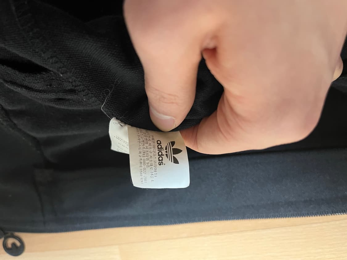 아디다스 유로파 트랙탑 져지 블랙 상품이미지9