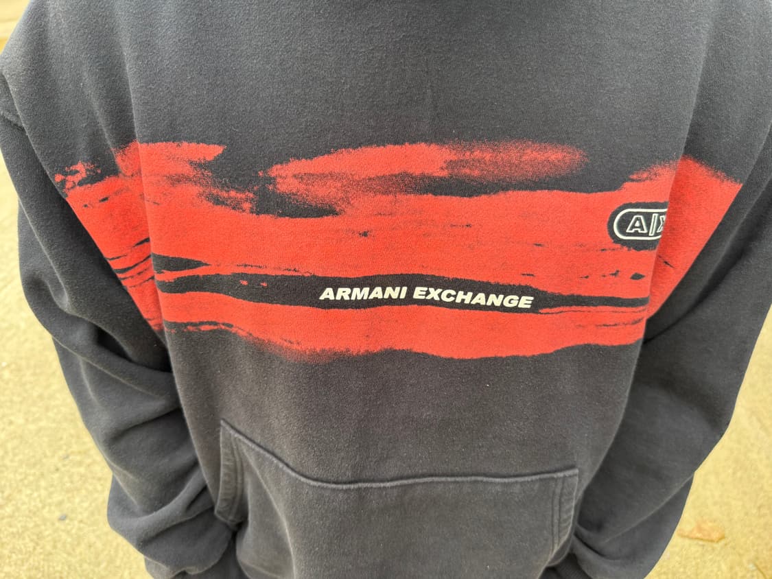 Armani Exchange 알마니 프린팅 후드 상품이미지6