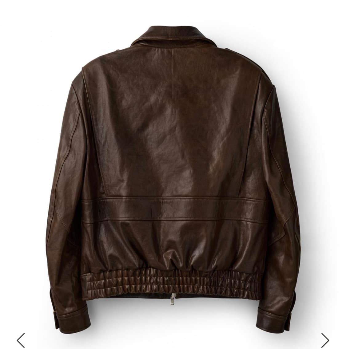 세비지 A2 레더 자켓 브라운 L 상품이미지2