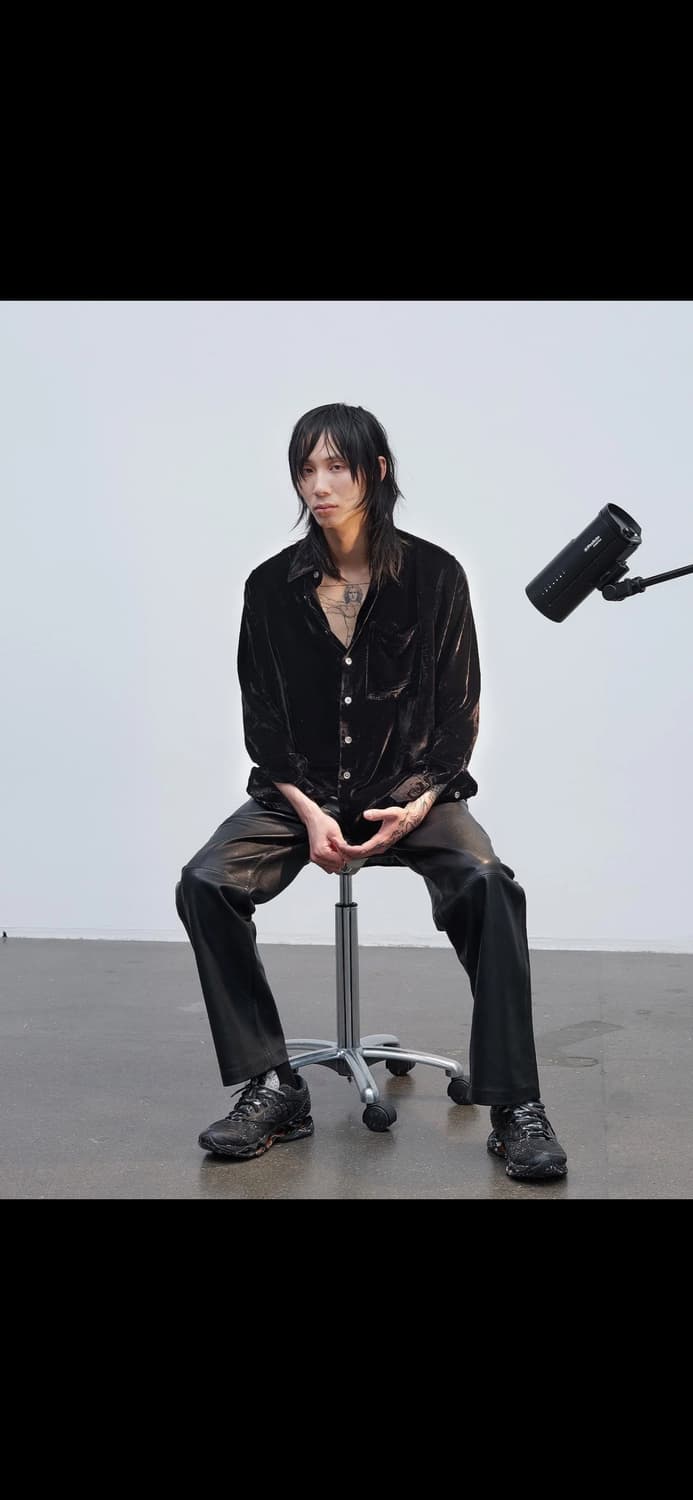 선플라워 에이스 벨벳 셔츠 상품이미지2