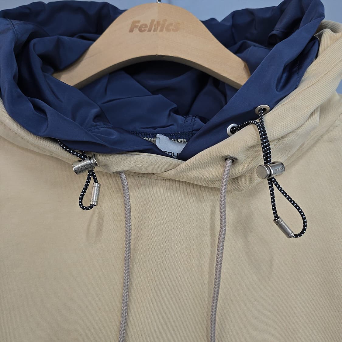 솔리드옴므(SOLID HOMME 후드 맨투맨 베이지 105 상품이미지3