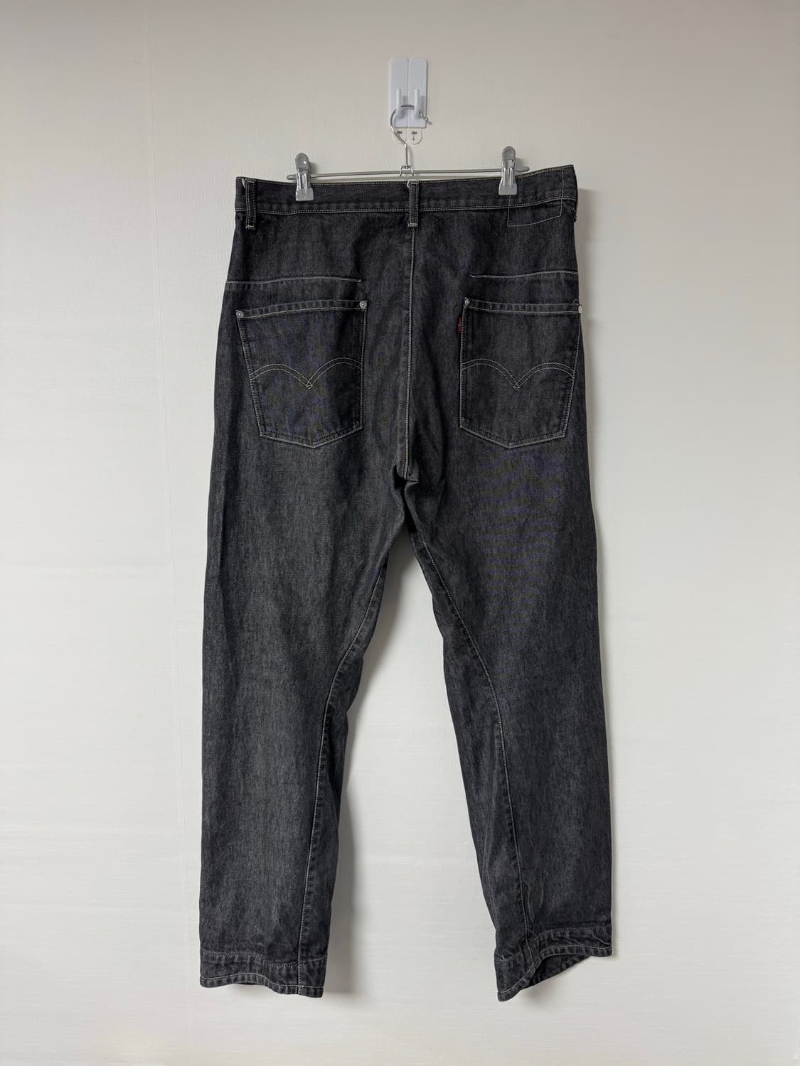 36/34) 리바이스 엔지니어드 흑청 상품이미지2