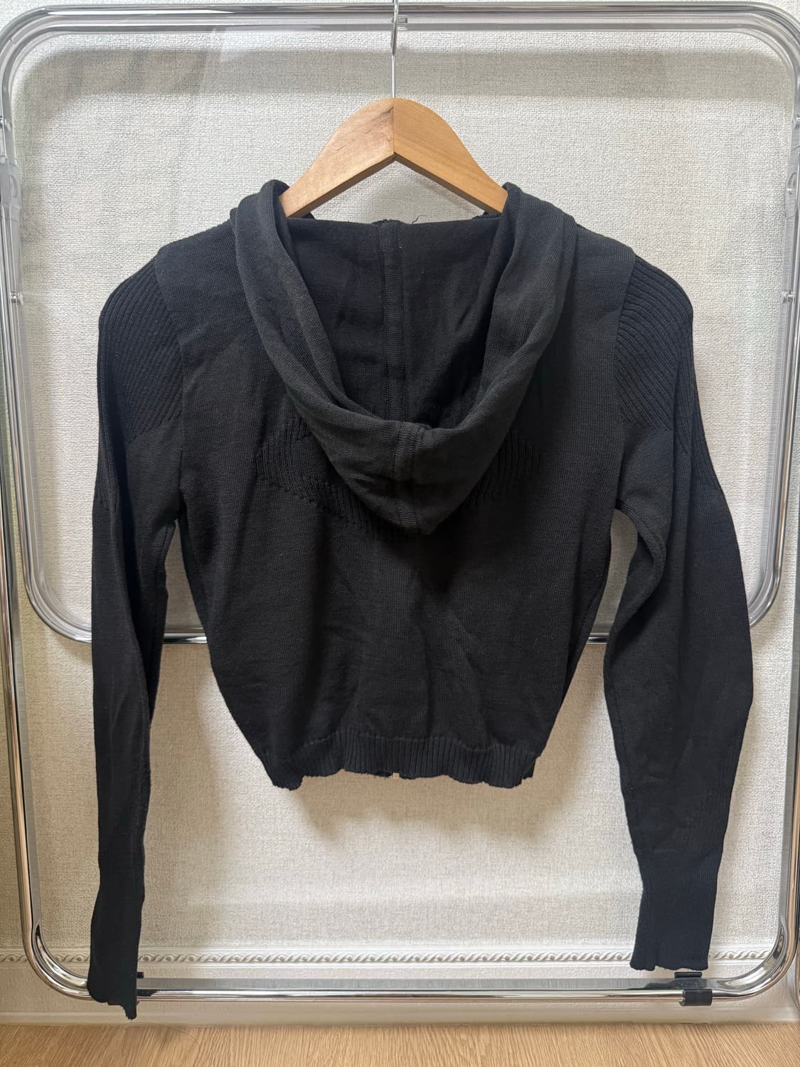 Mischief 미스치프 후드 집업 가디건 상품이미지3