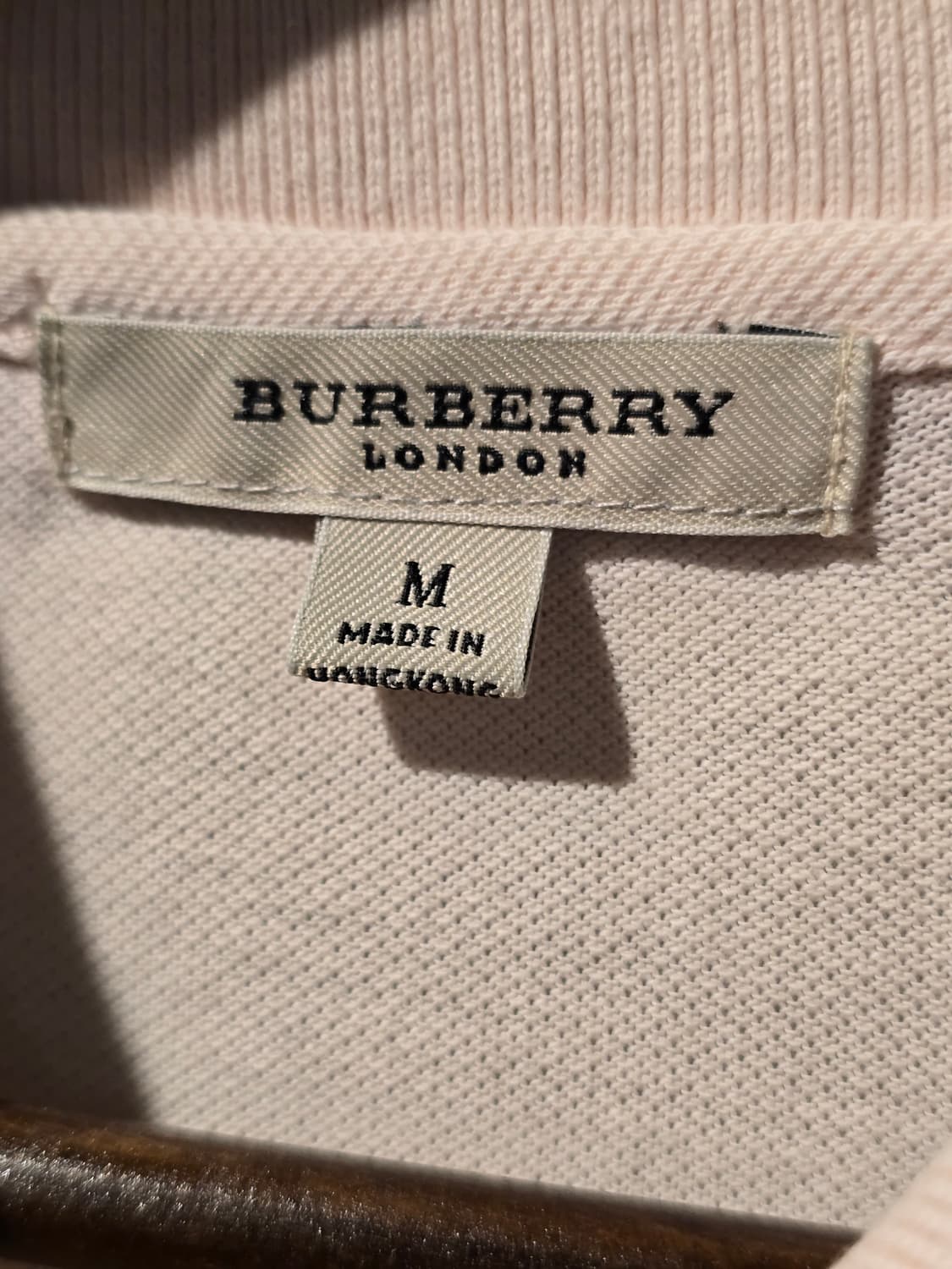 BURBERRY 빈티지 포니자수 피케 셔츠 상품이미지3
