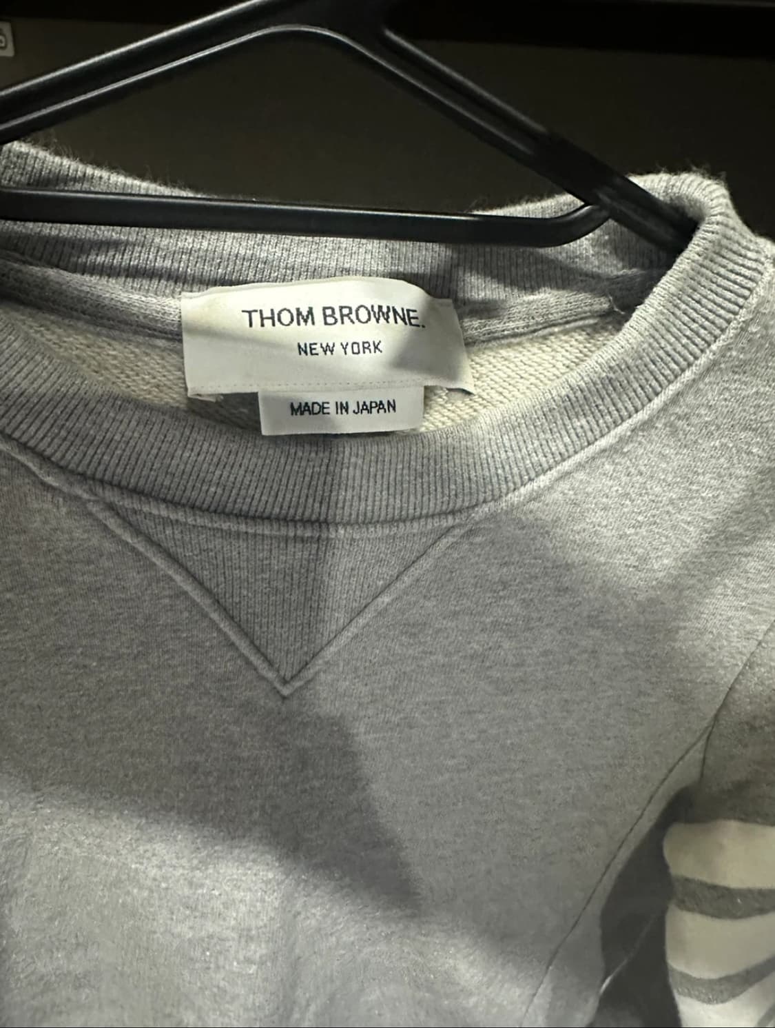 톰브라운 여성 그레이 맨투맨 00(xxs) 상품이미지2