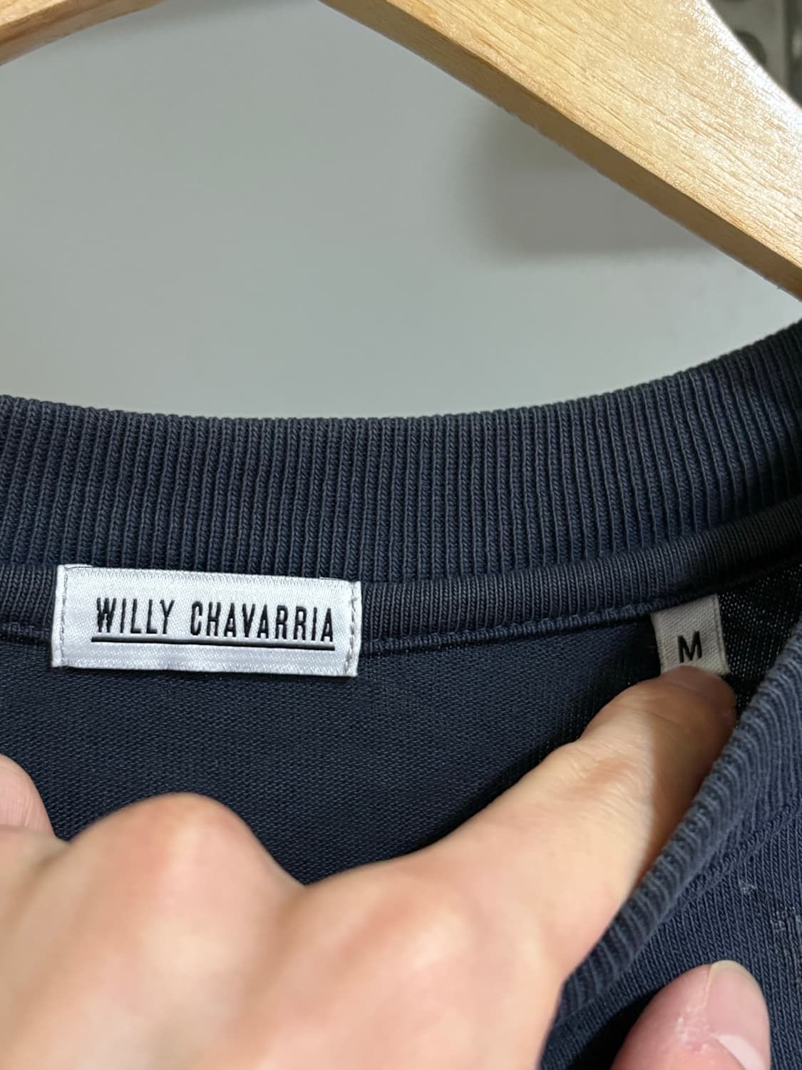 윌리차바리아 USA 버팔로 티셔츠 네이비 상품이미지5