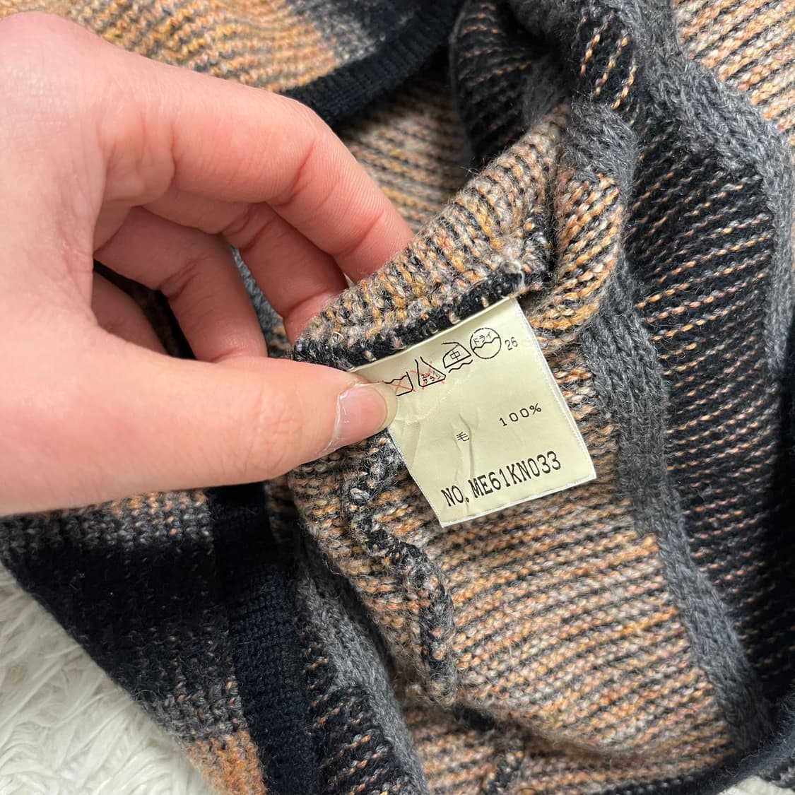 이세이미야케 울 니트 상품이미지4