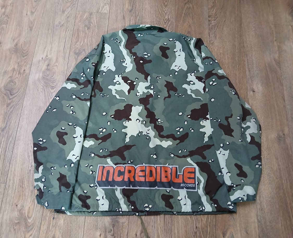 인크레더블 레코드 카모 코치자켓 상품이미지3