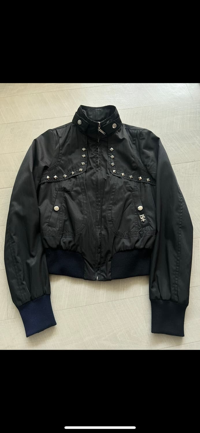 Y2k  스터트 디테일 블루종 상품이미지1