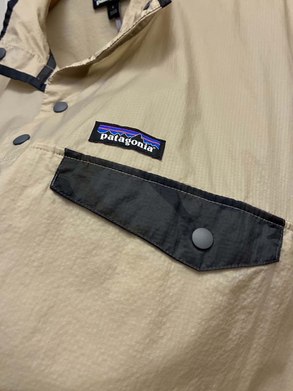 (L/105)파타고니아 나일론 신칠라 스냅 풀오버 아노락 바람막이 상품이미지4