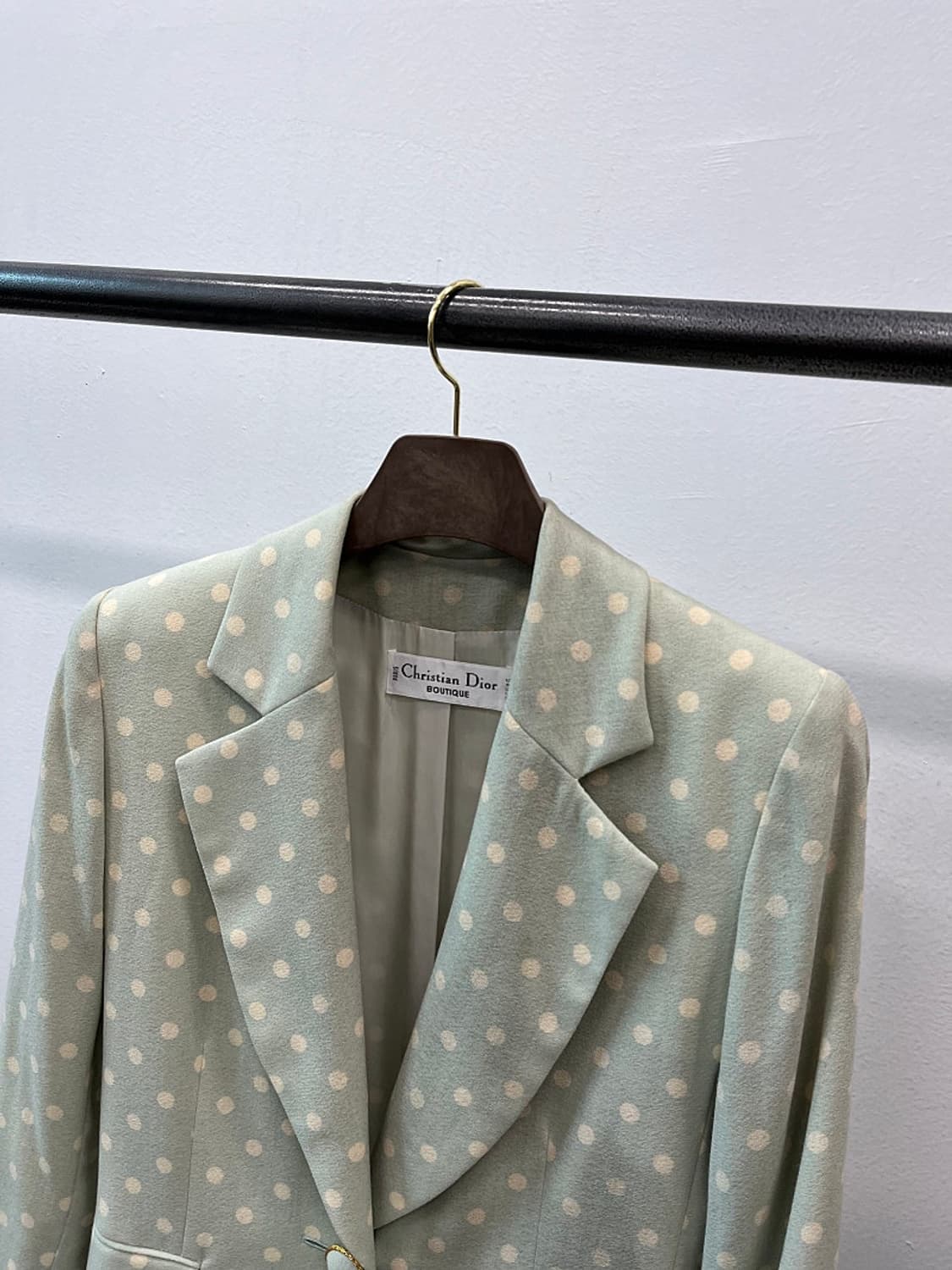 여) 크리스찬디올 00s 도트 오버자켓  상품이미지3