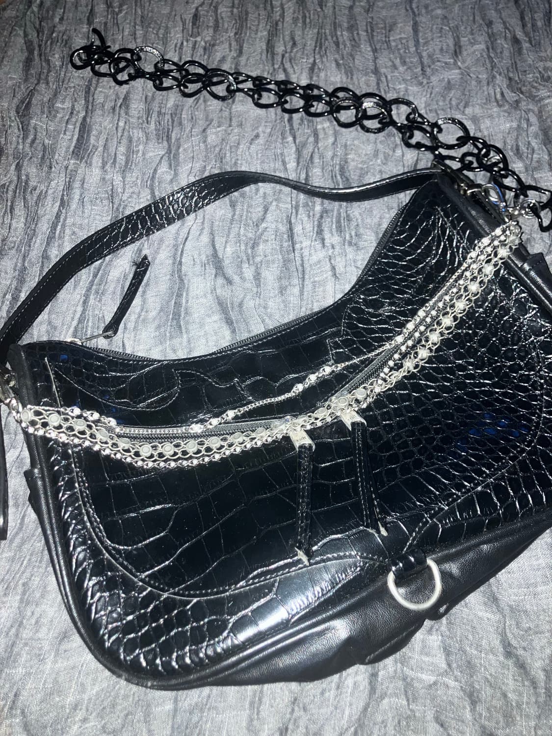 IUGAMAKARASTriple Chained Alligator Bag 상품이미지3