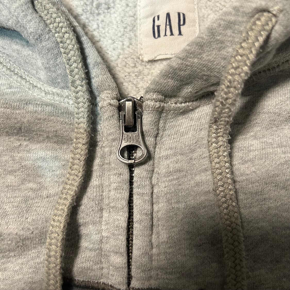 [L] GAP 그레이 후드집업 상품이미지3