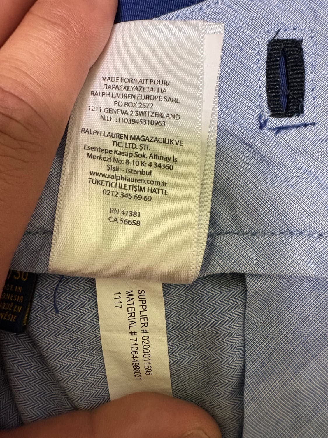 폴로 네이비 치노팬츠 32 상품이미지7